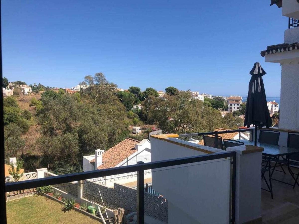 Apartamento 2 En Chalet Con Vista Abierta Al Mar Малага Екстериор снимка